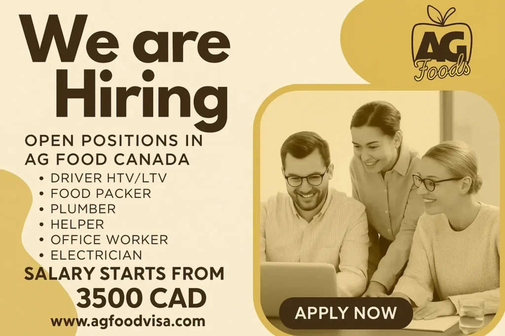 ag food company canada jobs